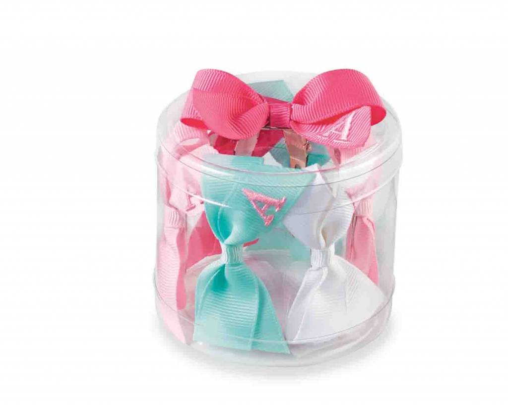 Mud Pie Initial HairBow Set Clementine Boutique