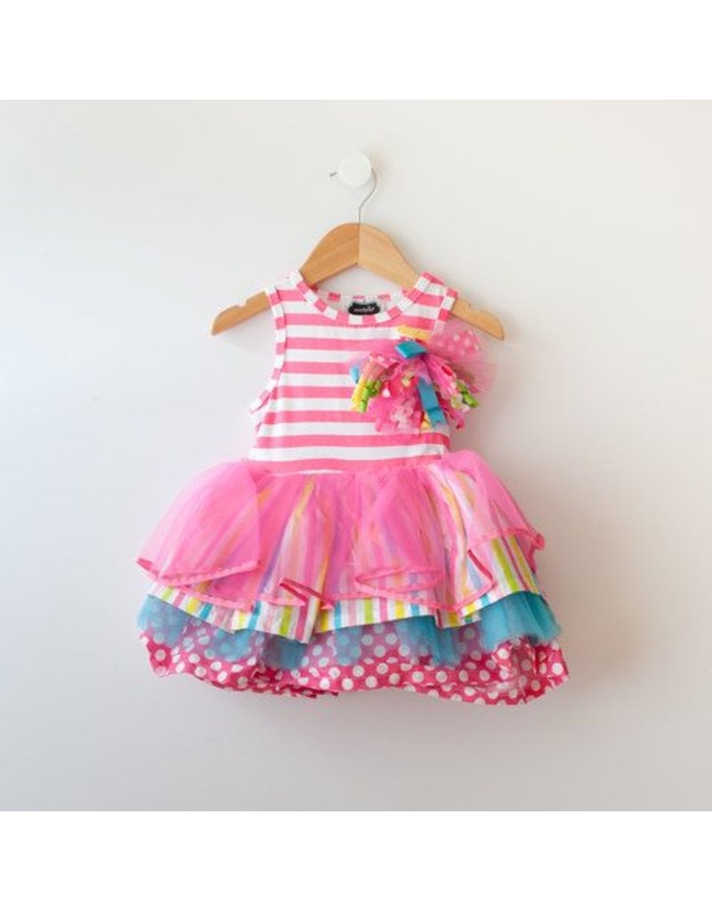 Mud Pie Mud Pie Tiered Birthday Party Dress