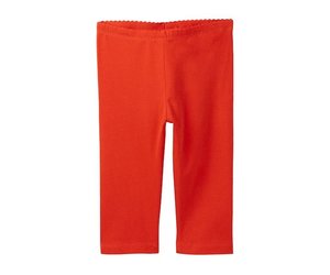 Red Brown Tan Abstract Personalized Name Capri Leggings, Zazzle