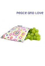 Itzy Ritzy Itzy Ritzy Snack Bag- Peace & Love