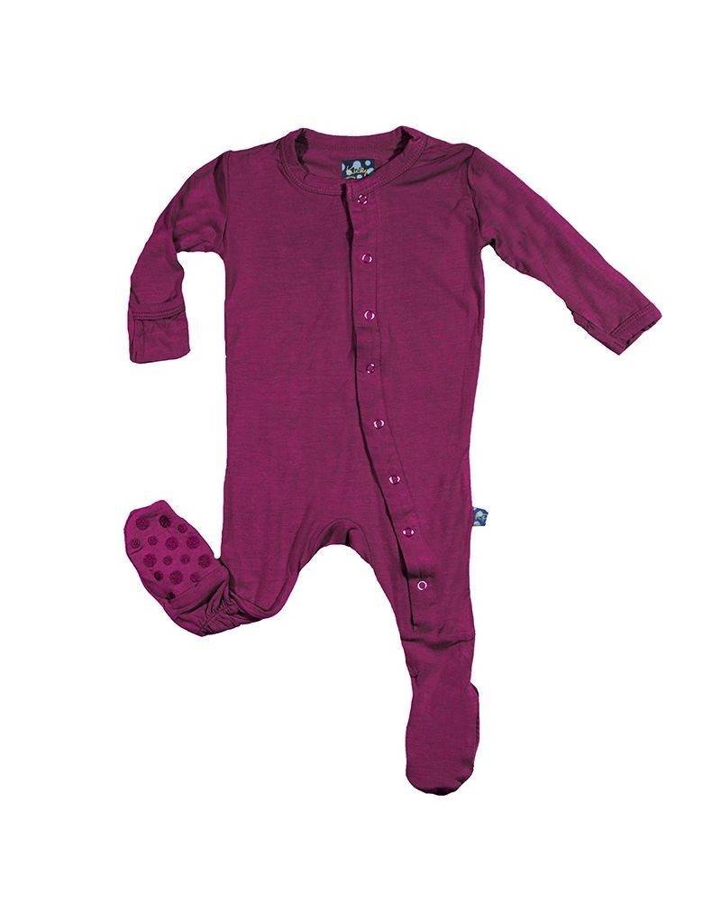 Kickee Pants Basic Footie Clementine Boutique