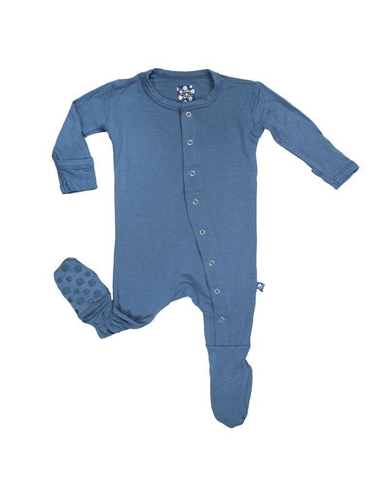 Kickee Pants Basic Footie Clementine Boutique