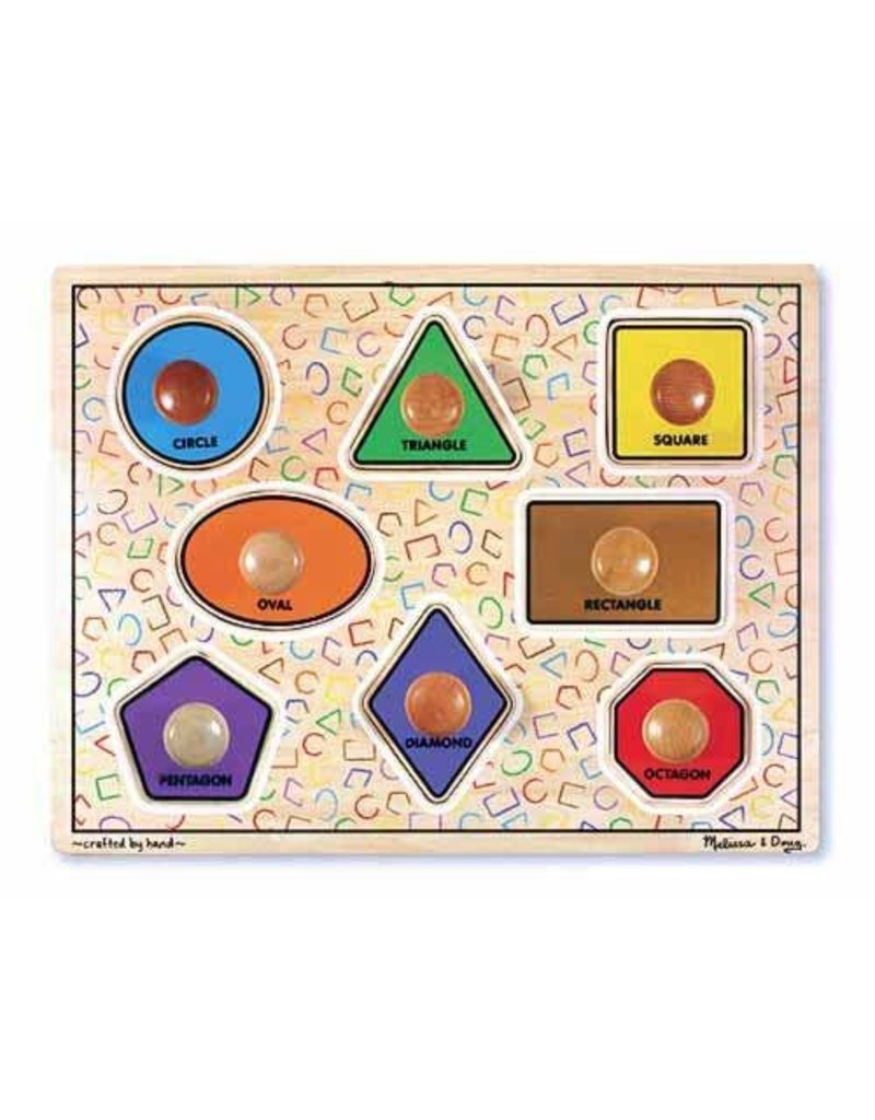 Melissa and Doug Melissa & Doug Jumbo Knob Puzzle