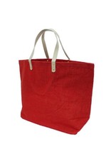 Mud Pie Mud Pie Solid Jute Tote Bag