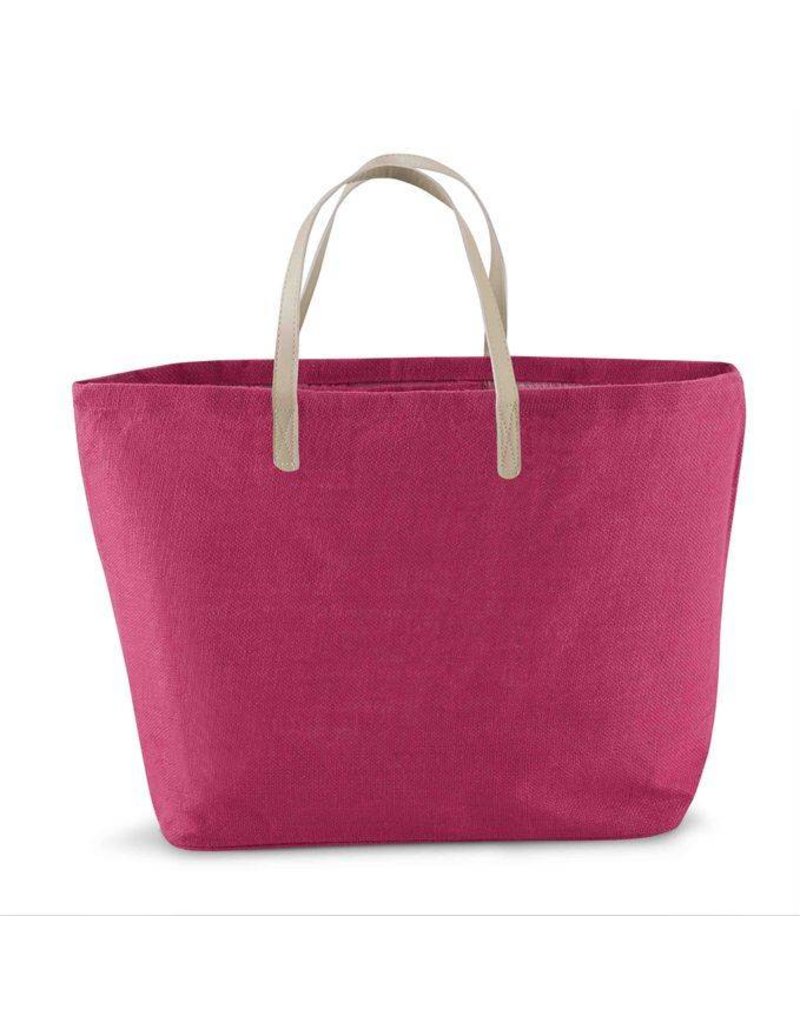 Mud Pie Mud Pie Solid Jute Tote Bag