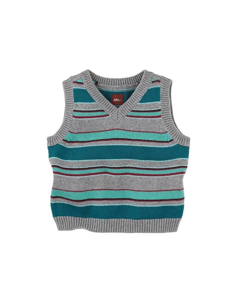 tea collection Tea Collection Jugend Striped Sweater Vest