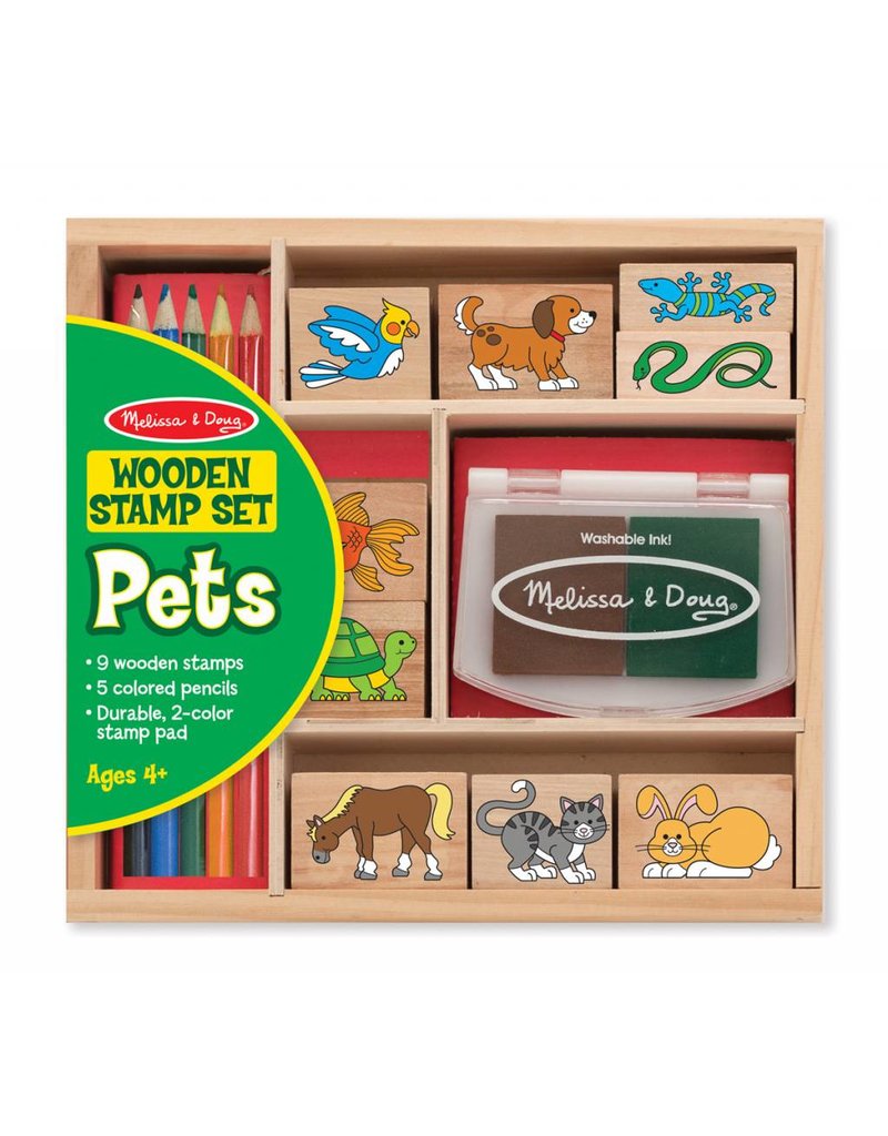 Melissa and Doug Melissa & Doug Wooden Stamp Sets