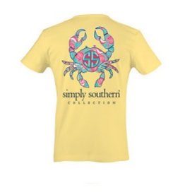 SS Simply Southern S/S Tee- Crab