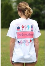 SS Simply Southern Patriotic Short Sleeve Tee