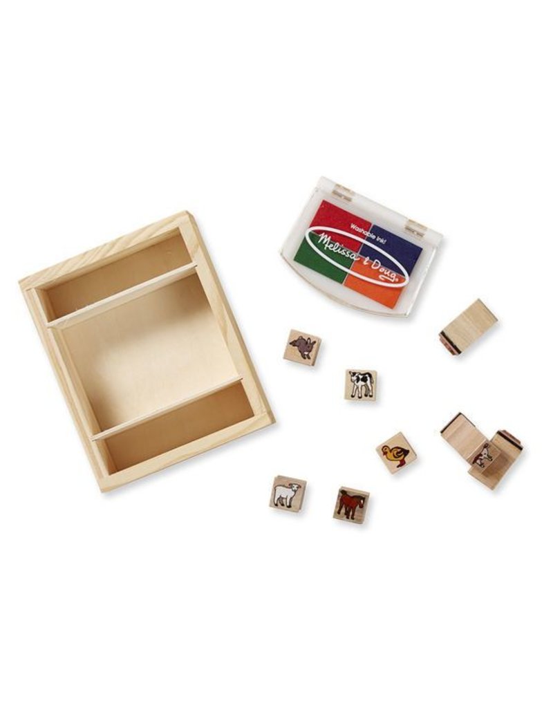melissa and doug farm stamp set