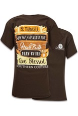 Southern Couture Southern Couture Short Sleeve Fall Sign Tee