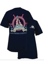 Southern Couture Southern Couture Short Sleeve Ship Wheel Tee