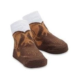 Mud Pie MP Cowboy Boot Socks