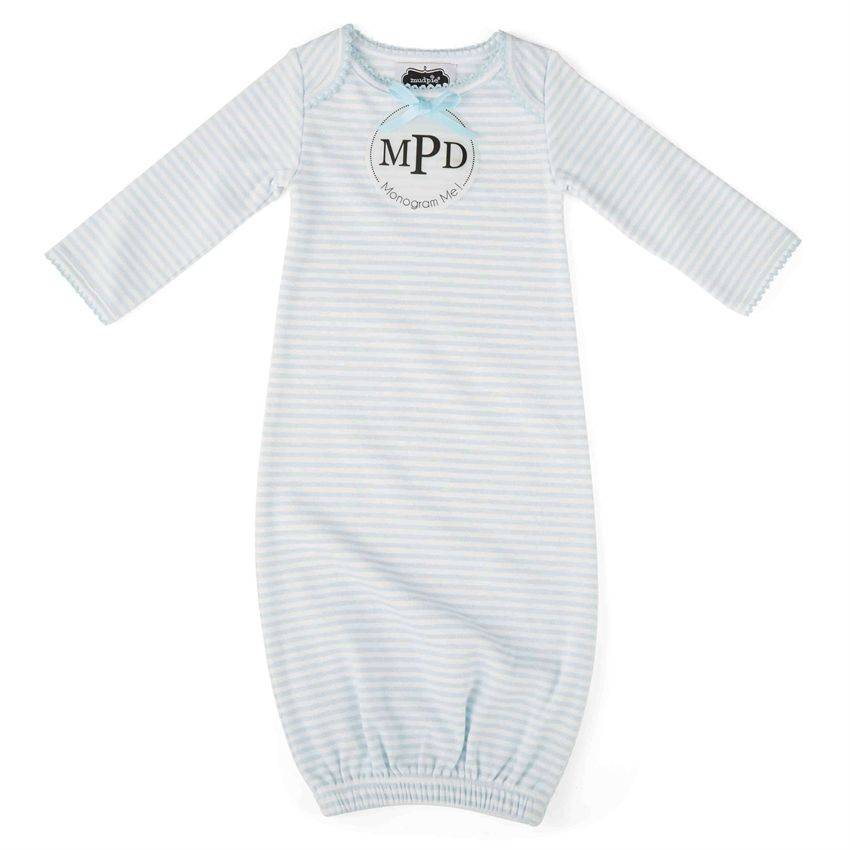 Mud Pie Pink Monogram Me Newborn Cap One Size