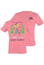 SS Simply Southern Short Sleeve Tee- Ginger