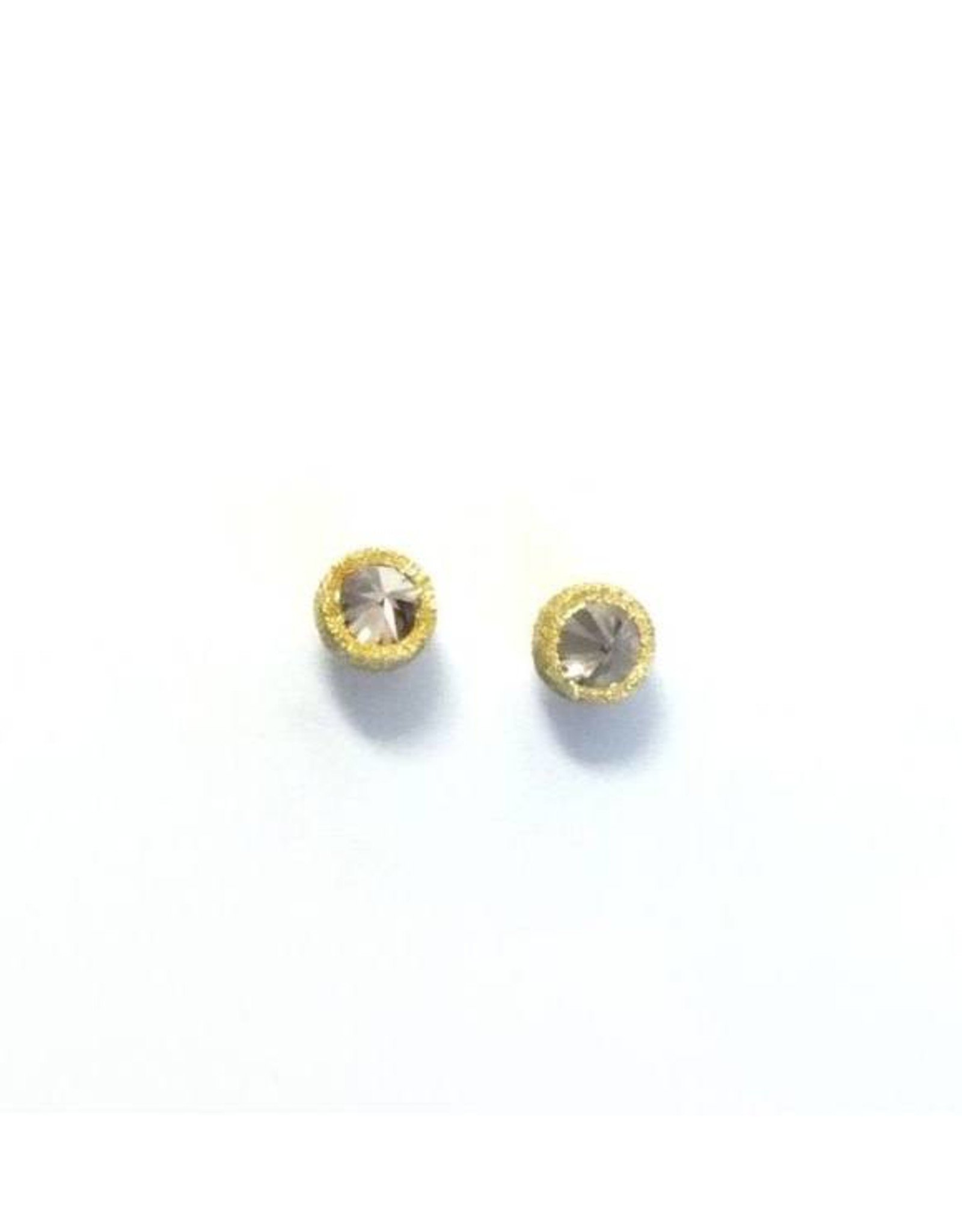 Light Bulb Yellow Gold Single Stud Earring