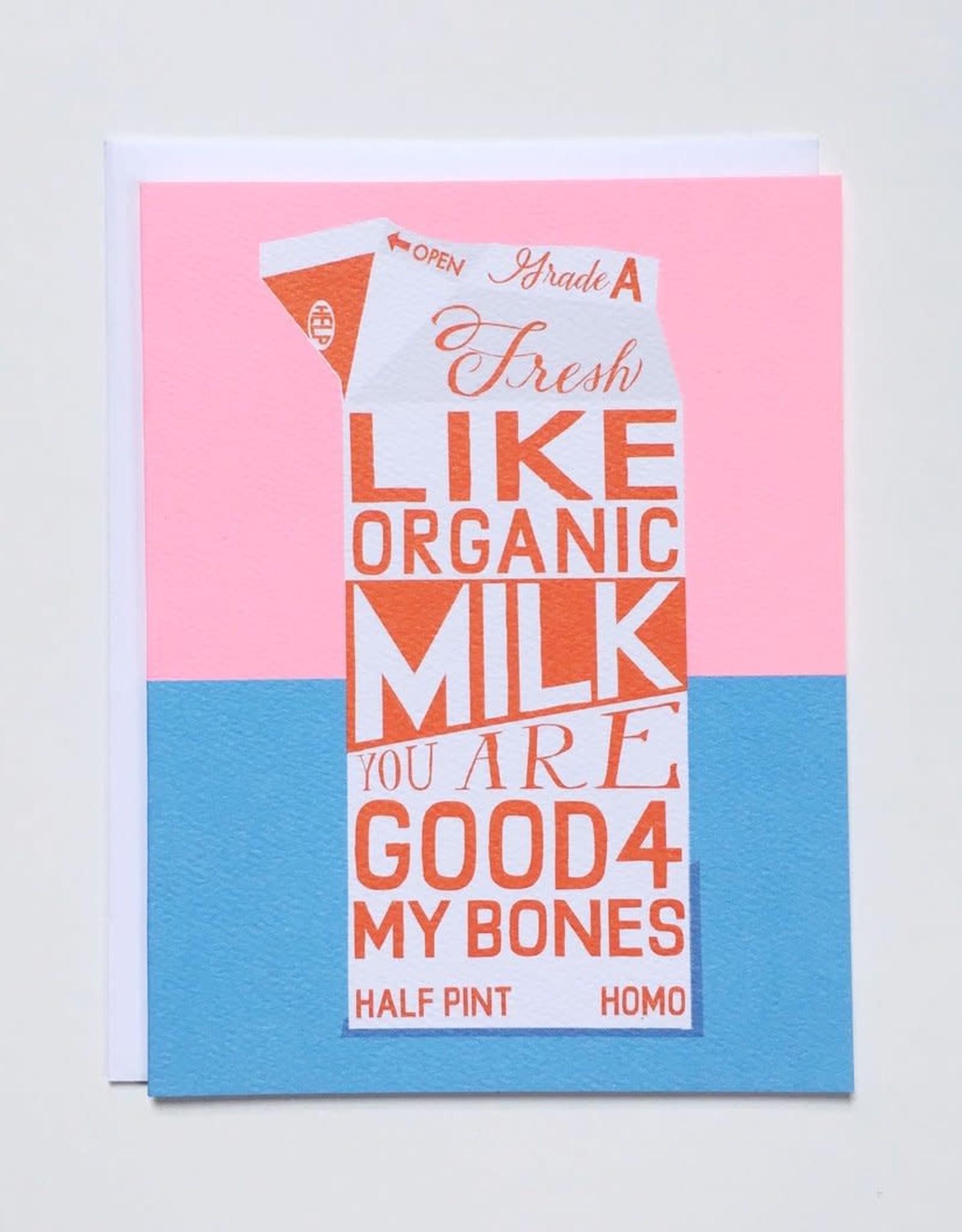Banquet Atelier & Workshop Like Milk you are Good for my Bones - Note Card