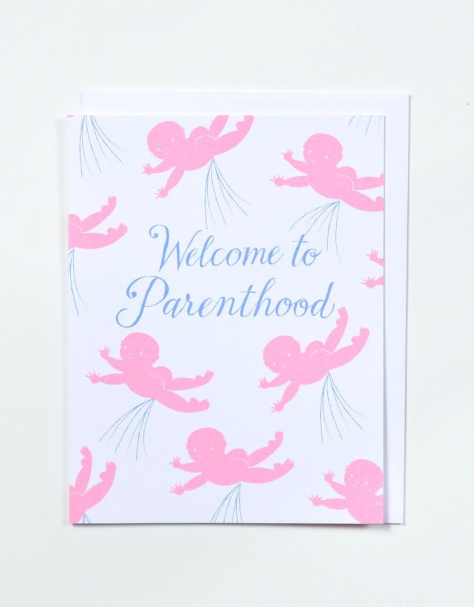 Banquet Atelier & Workshop Welcome to Parenthood Baby Showers Note Card