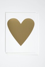 Banquet Atelier & Workshop Gold Foil Heart Note Card