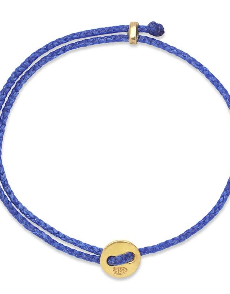 Scosha Signature Brass Slider Bracelet Royal Blue Alchemy