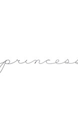 Gauge NYC 'princess' Wire Word Poetic