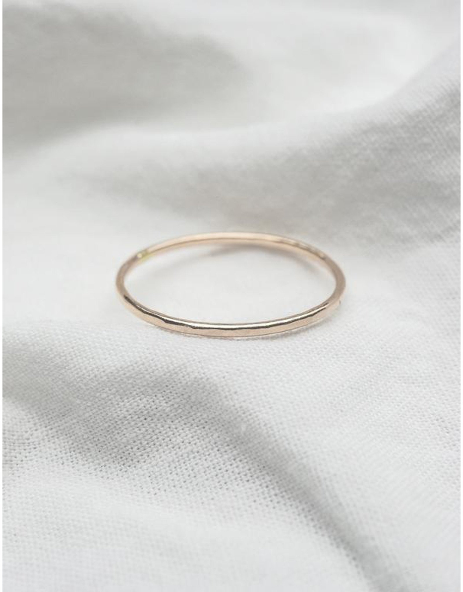 Hart + Stone Hammered Stacking Ring - Sterling Silver -