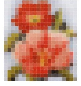 IXXI Pixelated Patchwork Flower