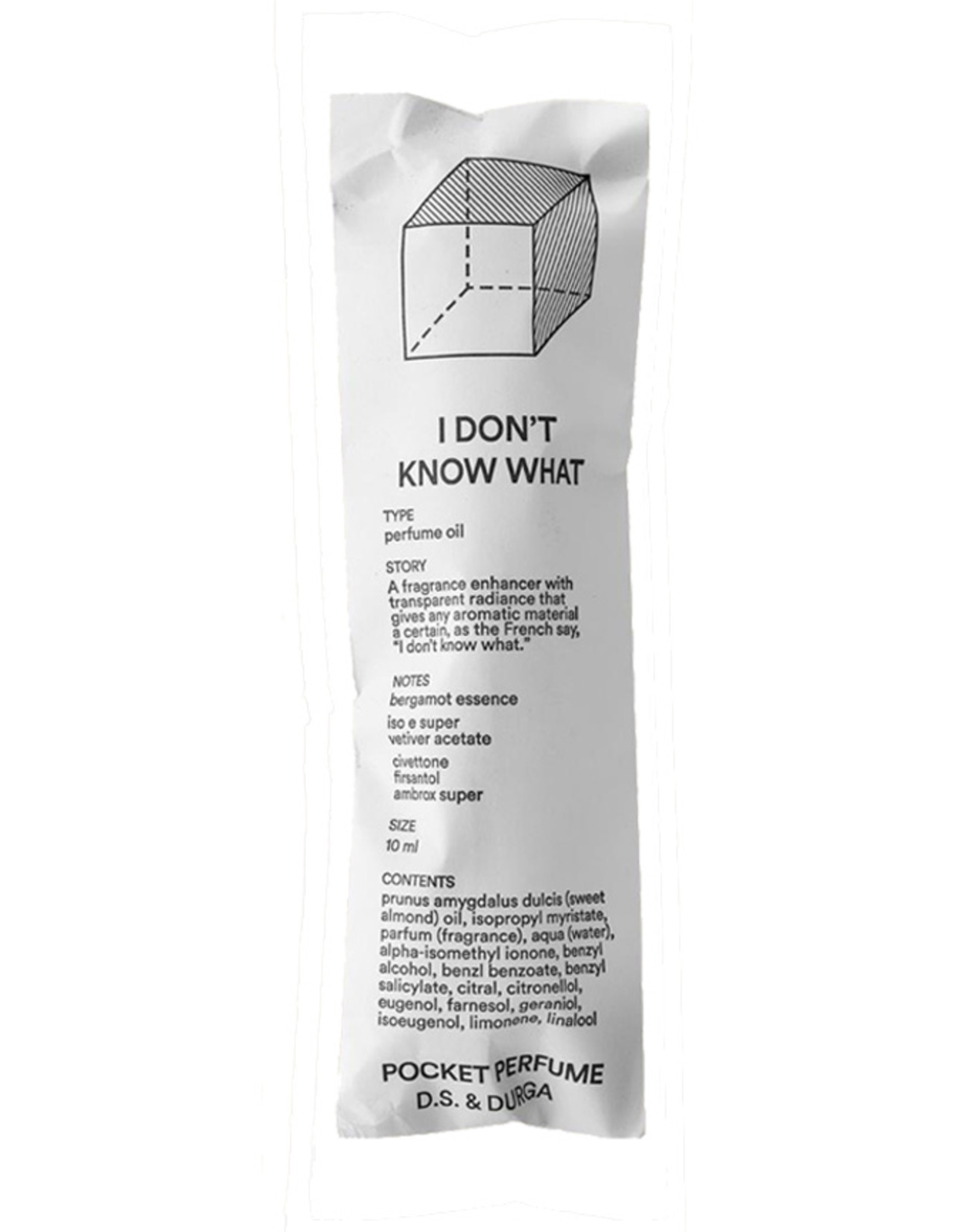  D.S. & Durga I Don't Know What Pocket Perfume 10 ml : Beauty &  Personal Care