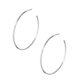 Hart + Stone Silver Ibex Hoops - Extra Large