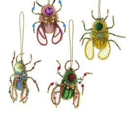 Cody Foster & Co. Single - JEWELED INSECT ORNAMENT  - 4 STYLES