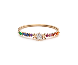 Rainbow stardust best sale ring