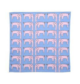 H Tokyo Handkerchiefs "AAC Elephant" Handkerchief