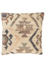 Indaba Kilim Weave Pillow - Light