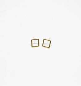 Standout Boutique Lily Stud Earrings - Square