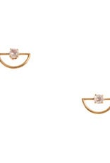 Hailey Gerrits Designs Pine Earrings - Moonstone