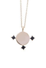 Sarah Mulder Jewelry Gold Imperial Necklace - Onyx