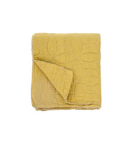 Indaba Olive Quilted Throw