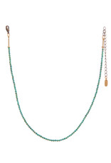 Hailey Gerrits Designs Stone Choker Necklace - Green Turquoise
