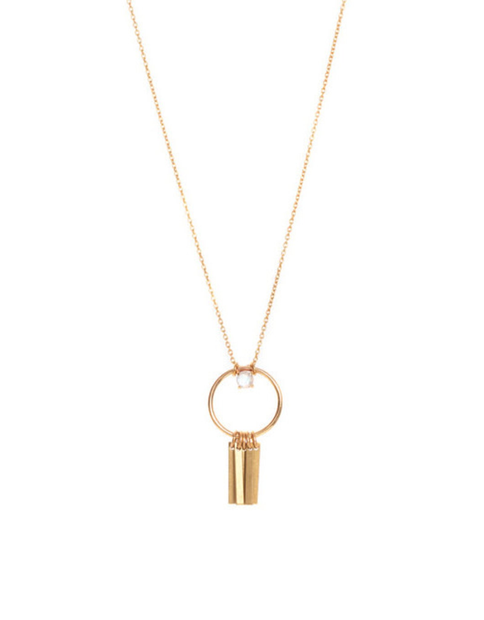 Hailey Gerrits Designs Arbutus Necklace - Moonstone