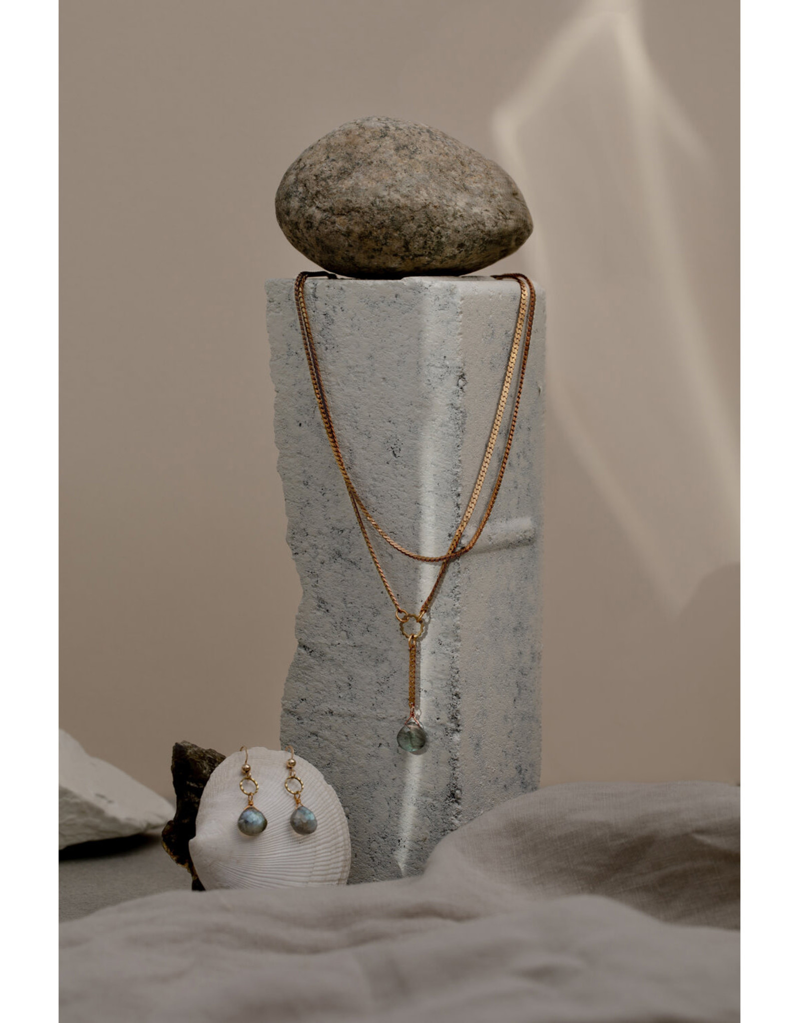 Hailey Gerrits Designs Sidra Necklace - Pearl