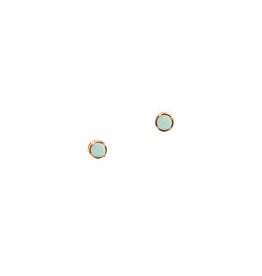 Hailey Gerrits Designs Stone Studs - Green Turquoise