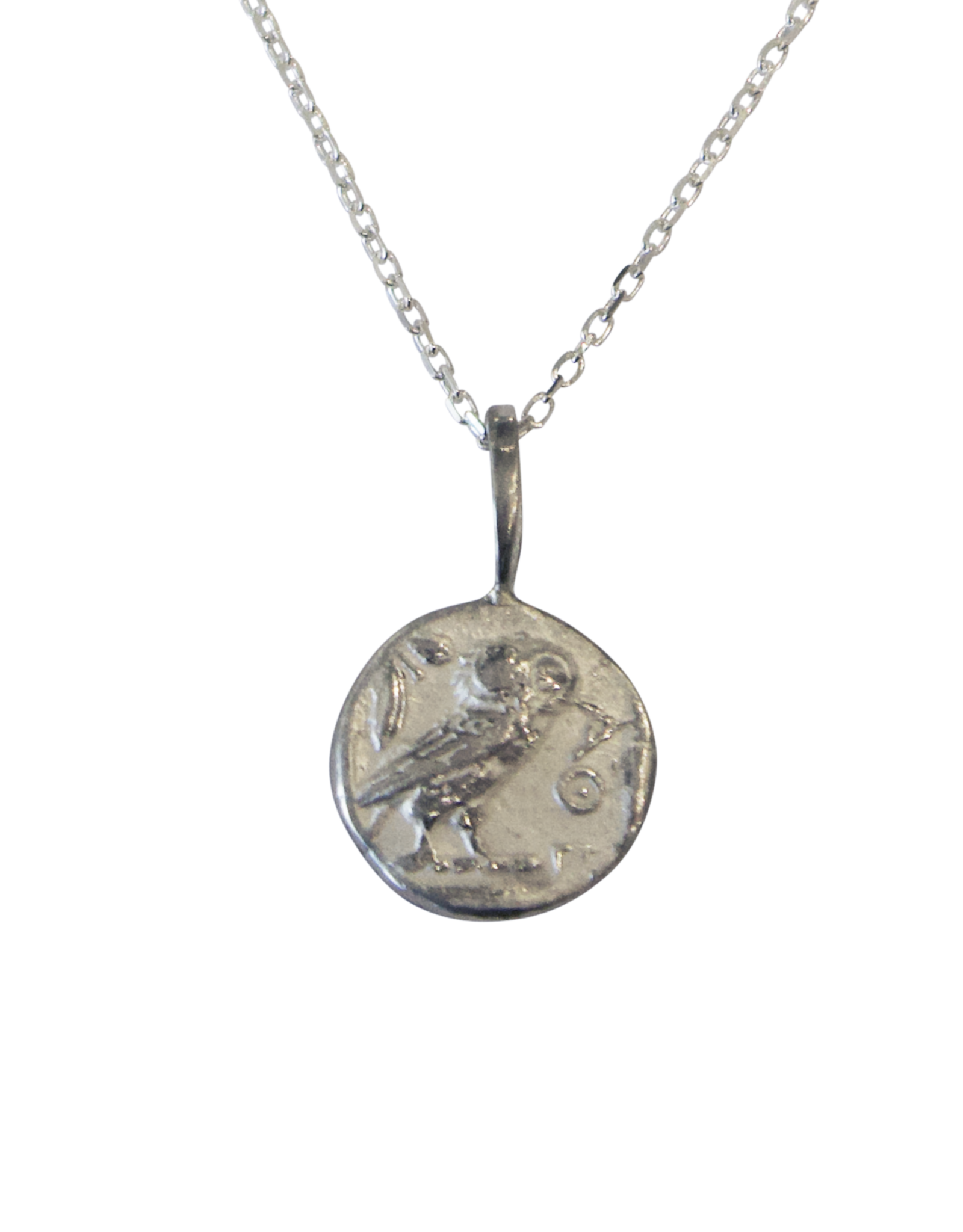 Robin Haley Jewelry 'Wisdom Owl' Silver Artifact Necklace