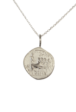 Robin Haley Jewelry 'Benevolent Forces' Silver Artifact Necklace
