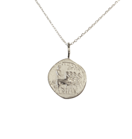 Robin Haley Jewelry 'Benevolent Forces' Silver Artifact Necklace