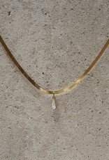 Ashley Zhang Jewelry Small Herringbone Necklace