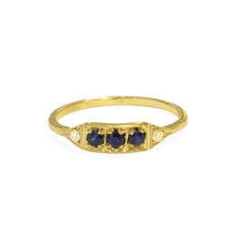 Mason Grace Jewelry Ms. Goodbar Blue Sapphire Ring