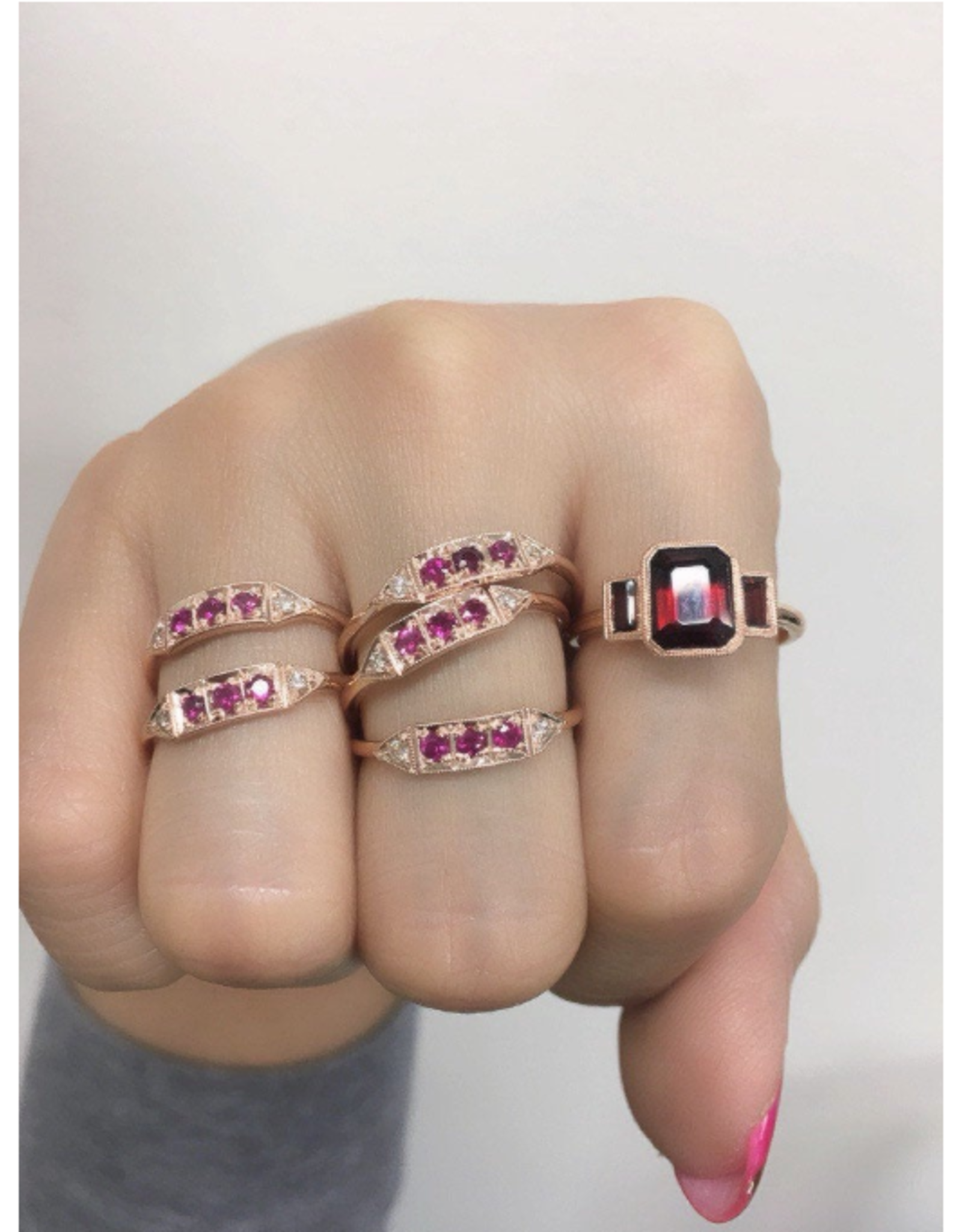 Mason Grace Jewelry Ms. Goodbar Ruby Ring