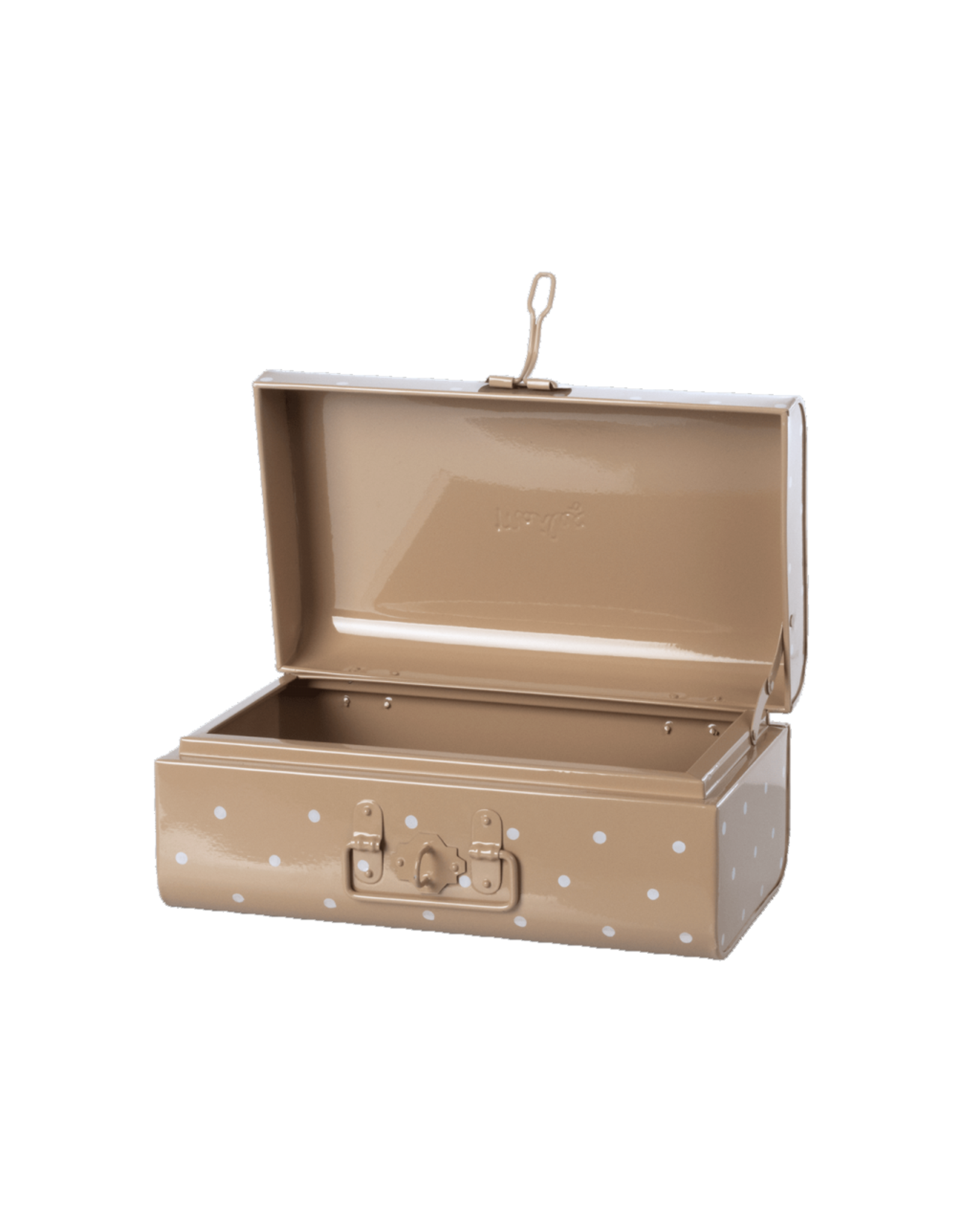 Maileg Small Storage Suitcase - Rose + Polkadots
