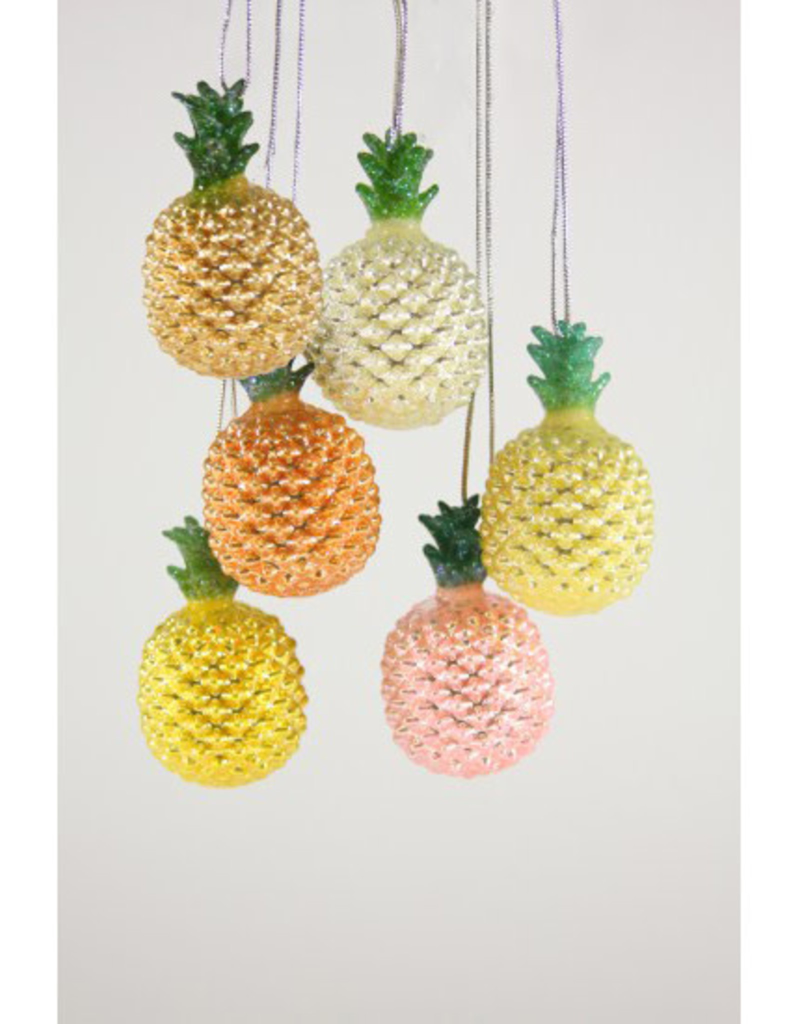 Cody Foster & Co. TINY PINEAPPLE ORNAMENT - 6 STYLES