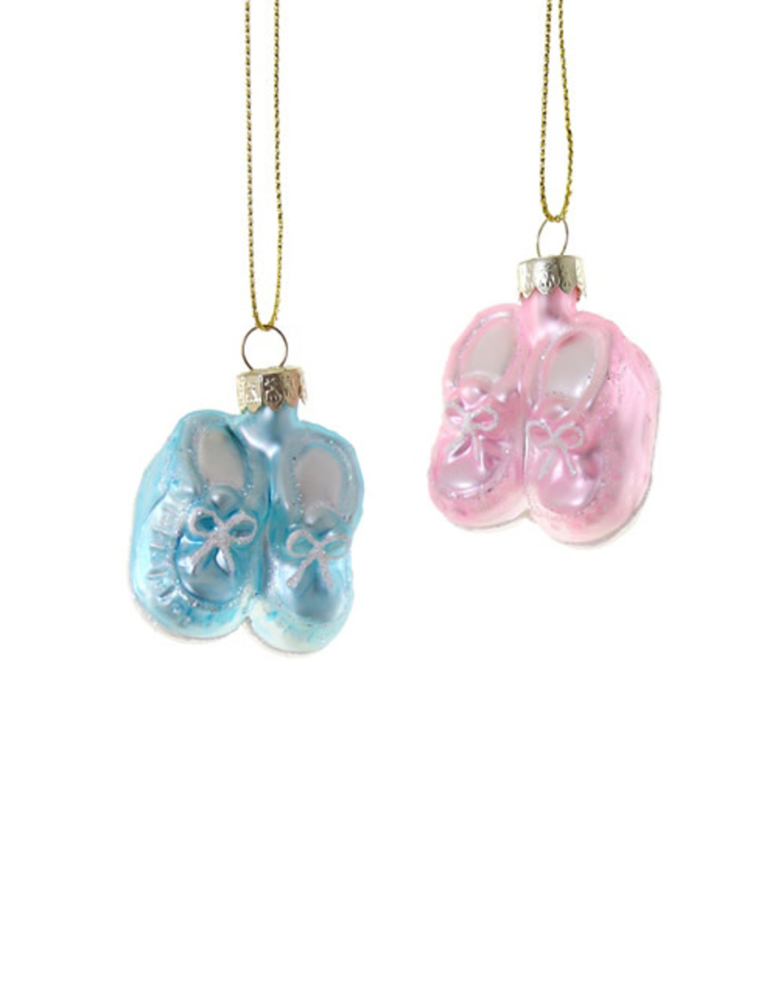 Cody Foster & Co. BABY BOOTIES ORNAMENT - 2 STYLES